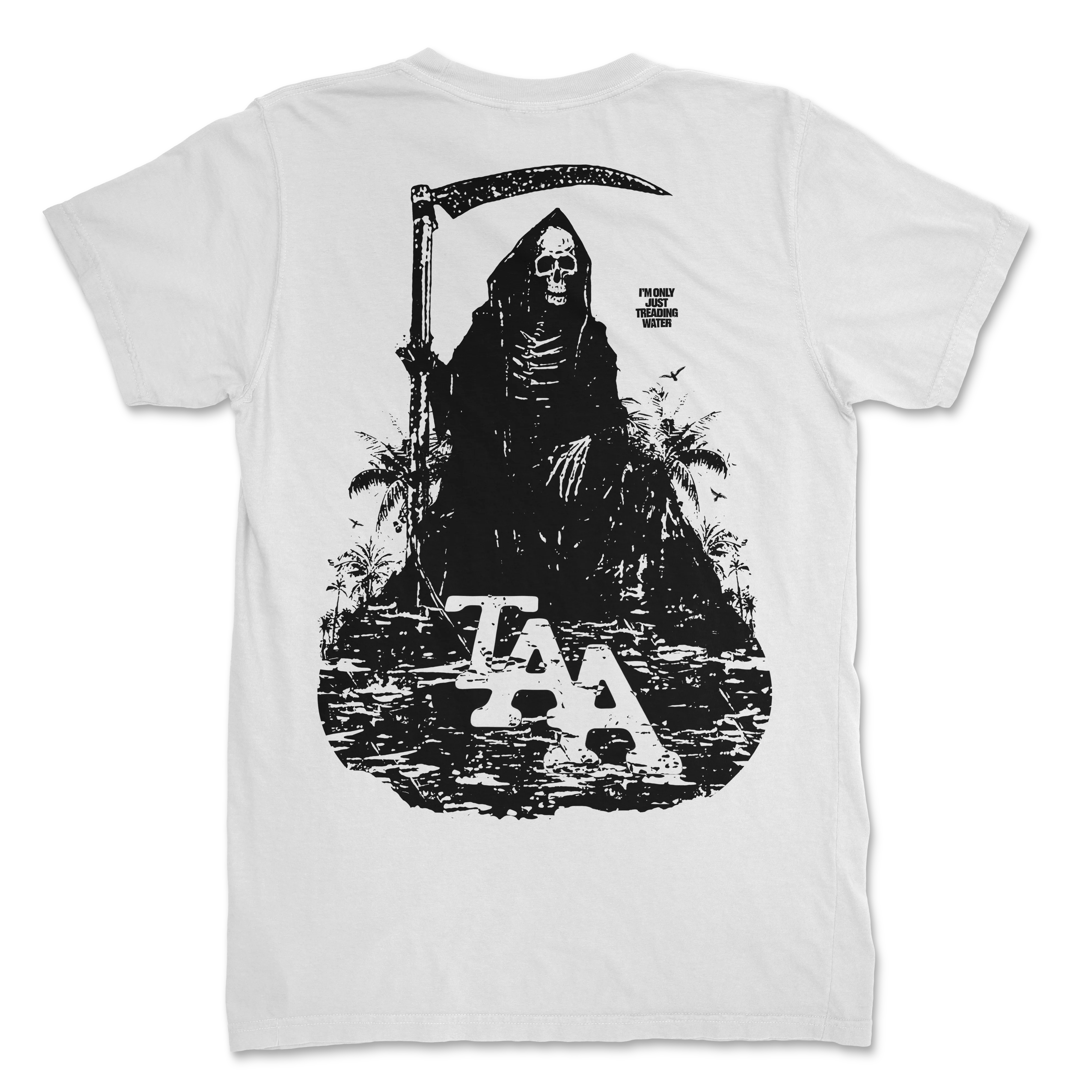 Treading Water T-Shirt (White) - Image 3